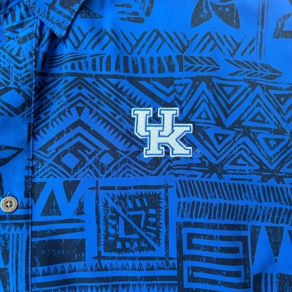 University of Kentucky | Summer Hawaiian Camp Shirt, Size Large